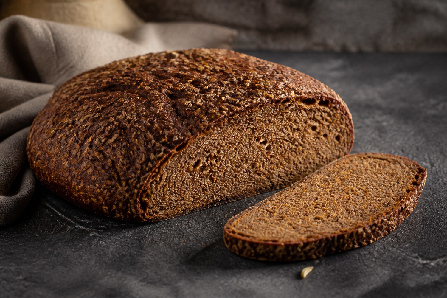 Würziges Roggenbrot